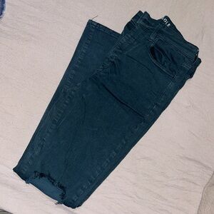 American Eagle super high-rise jegging ripped!